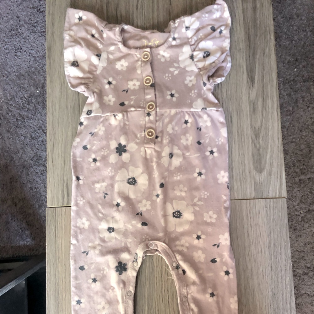 Toddler Girl Long Leg Romper